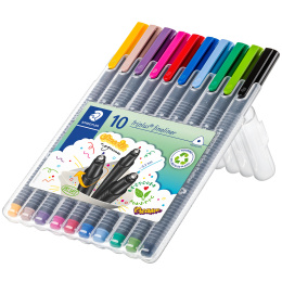 Triplus Fineliner, 10er-Pack in der Gruppe Stifte / Künstlerstifte / Filzstifte bei Pen Store (110868)