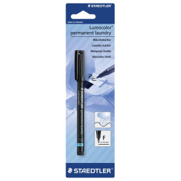 Lumocolor permanent laundry F (0,6 mm) in der Gruppe Basteln & Hobby / Farben / Textilmarker bei Pen Store (110979)