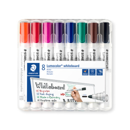 8er-Pack Lumocolor Whiteboard Round in der Gruppe Stifte / Etikettierung und Büro / Whiteboard Marker bei Pen Store (111005)