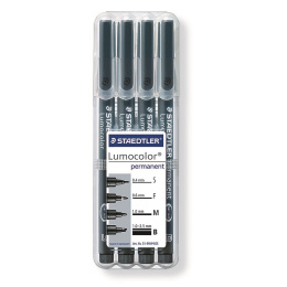 4er-Pack Lumocolor Permanent in der Gruppe Stifte / Etikettierung und Büro / Markierstifte bei Pen Store (111029)