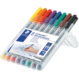8er-Pack Lumocolor Non-permanent Medium in der Gruppe Stifte / Etikettierung und Büro / Markierstifte bei Pen Store (111071)