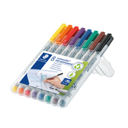 8er-Pack Lumocolor Non-permanent Medium in der Gruppe Stifte / Etikettierung und Büro / Markierstifte bei Pen Store (111071)