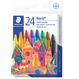 Noris Club Wachsmalkreide 24er-Set (ab 3 Jahren) in der Gruppe Stifte / Künstlerstifte / Aquarellstifte bei Pen Store (111081)