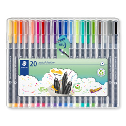 Triplus Fineliner, 20er-Pack in der Gruppe Stifte / Künstlerstifte / Filzstifte bei Pen Store (111087)