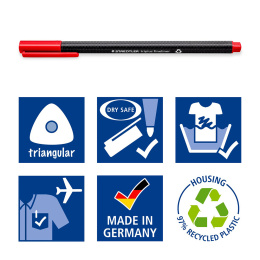 Triplus Fineliner, 20er-Pack in der Gruppe Stifte / Künstlerstifte / Filzstifte bei Pen Store (111087)