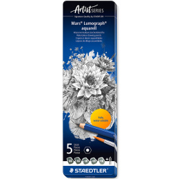 Mars Lumograph Aqua 5er-Pack in der Gruppe Stifte / Künstlerstifte / Aquarellstifte bei Pen Store (111230)