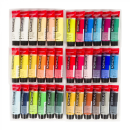 Amsterdam Acrylfarbe Standard-Set 36 x 20 ml in der Gruppe Künstlerbedarf / Künstlerfarben / Acrylfarbe bei Pen Store (111759)