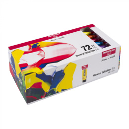 Amsterdam Acrylfarbe Standard-Set 72 x 20 ml in der Gruppe Künstlerbedarf / Künstlerfarben / Acrylfarbe bei Pen Store (111761)