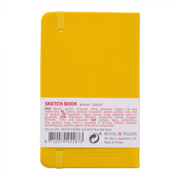 Sketchbook Pocket Golden Yellow in der Gruppe Papier & Blöcke / Künstlerblöcke / Skizzenbücher bei Pen Store (111777)