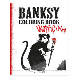 Banksy Coloring Book in der Gruppe Basteln & Hobby / Bücher / Malbücher für Erwachsene bei Pen Store (111783)