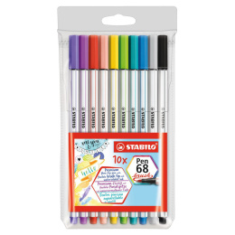 Brush 68 10er-Set in der Gruppe Stifte / Künstlerstifte / Pinselstifte bei Pen Store (111785)