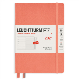 Calendar 2021 12M Weekly Planner A5 Bellini in der Gruppe Papier & Blöcke / Kalender und Terminkalender / 12 Monate Tageskalender bei Pen Store (112300)