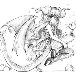 Pop Manga: Cute and Creepy Coloring Book in der Gruppe Basteln & Hobby / Bücher / Malbücher für Erwachsene bei Pen Store (112447)
