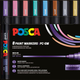PC-5M Metallic Colours 8er-Set in der Gruppe Stifte / Künstlerstifte / Marker bei Pen Store (112630)