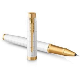 IM Premium Pearl/Gold Tintenroller in der Gruppe Stifte / Fine Writing / Tintenroller bei Pen Store (112689)