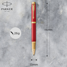 IM Premium Red/Gold Tintenroller in der Gruppe Stifte / Fine Writing / Tintenroller bei Pen Store (112691)