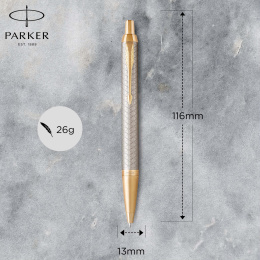 IM Premium Silver/Gold Kugelschreiber in der Gruppe Stifte / Fine Writing / Kugelschreiber bei Pen Store (112698)