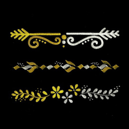 Twin Tip Marker Gold/Silber 3er-Set in der Gruppe Stifte / Künstlerstifte / Marker bei Pen Store (125137)