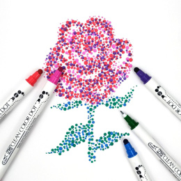 Clean Color DOT Pen 6er-Set in der Gruppe Stifte / Künstlerstifte / Marker bei Pen Store (125138)