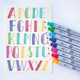 Clean Color DOT Pen 6er-Set in der Gruppe Stifte / Künstlerstifte / Marker bei Pen Store (125138)