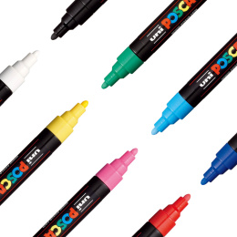 Posca PC-5M Standard Colours 8er-Set in der Gruppe Stifte / Künstlerstifte / Marker bei Pen Store (125148)