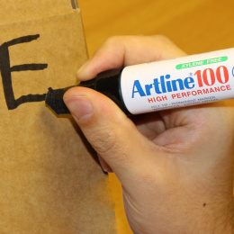 Permanent Marker 100 Black in der Gruppe Stifte / Etikettierung und Büro / Markierstifte bei Pen Store (125348)