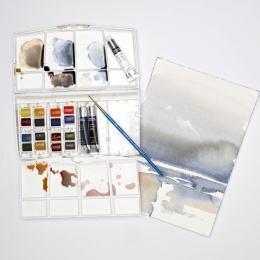 Cotman Aquarellfarben-Set Painting Plus in der Gruppe Künstlerbedarf / Künstlerfarben / Aquarell bei Pen Store (125828)