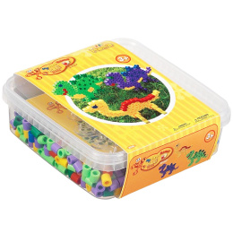 Maxi-Perlen 600er-Set Dinosaurier in der Gruppe Kids / Spaß und Lernen / Bügelperlen & Steckplatten / DIY-Set Röhrenperlen bei Pen Store (126026)