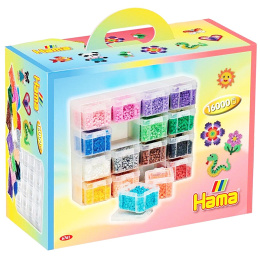 Midi-Aufbewahrungsbox + 16.000 Perlen in der Gruppe Kids / Spaß und Lernen / Bügelperlen & Steckplatten / Röhrenperlen Midi bei Pen Store (126038)