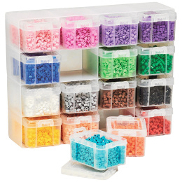 Midi-Aufbewahrungsbox + 16.000 Perlen in der Gruppe Basteln & Hobby / Basteln / Perlen & Zubehör bei Pen Store (126038)