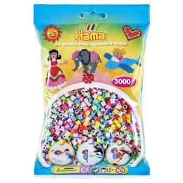 Midi-Perlen 3000er-Pack in der Gruppe Basteln & Hobby / Basteln / Perlen & Zubehör bei Pen Store (126144_r)