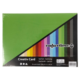 Buntpapier Basic A4 180 g in der Gruppe Kids / Spaß und Lernen / Zeichenblöcke und Papier für Kinder / Buntes Papier für Kinder bei Pen Store (126470)
