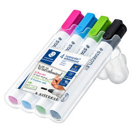 Lumocolor Whiteboard marker 4-pack 2 mm in der Gruppe Stifte / Etikettierung und Büro / Whiteboard Marker bei Pen Store (126605)