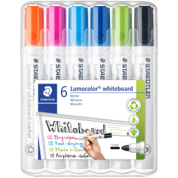 Lumocolor Whiteboard marker 6-pack 2 mm in der Gruppe Stifte / Etikettierung und Büro / Whiteboard Marker bei Pen Store (126606)