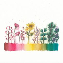 Floral Aquarell-Set 12 Stück in der Gruppe Stifte / Künstlerstifte / Aquarellstifte bei Pen Store (126611)