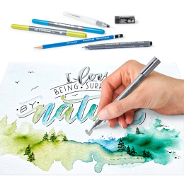 Mixed Watercolour & Handlettering 11-set in der Gruppe Stifte / Künstlerstifte / Aquarellstifte bei Pen Store (126612)