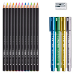 Mixed set Super Soft pencil in der Gruppe Stifte / Künstlerstifte / Buntstifte bei Pen Store (126616)