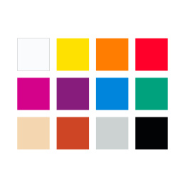 FIMO Professional Modelling Clay Basic colours 12-pack in der Gruppe Basteln & Hobby / Basteln / Modellieren / Ofenhärtende Modelliermasse bei Pen Store (126646)
