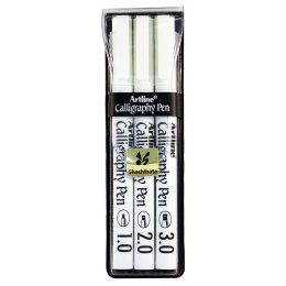 Calligraphy Pen 3-pack Black in der Gruppe Basteln & Hobby / Kalligrafie / Kalligrafiestifte bei Pen Store (126767)