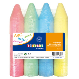 Straßenmal KriterienJumbo 4er-Set in der Gruppe Kids / Stifte für Kinder / Straßenkreide bei Pen Store (126835)