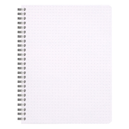 Notebook Spiral Weiß A5 Dotted in der Gruppe Papier & Blöcke / Schreiben und Notizen / Notizblock und Notizhefte bei Pen Store (127145)