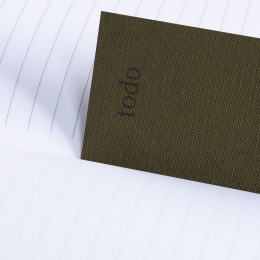 Journal Notizbuch Softcover Olive in der Gruppe Papier & Blöcke / Schreiben und Notizen / Notizbücher bei Pen Store (127215)