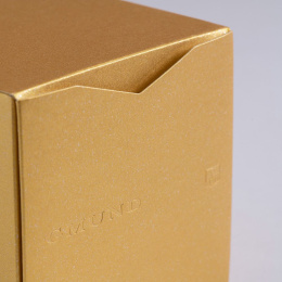 Quadratischer Notizblock Cube S Gold in der Gruppe Papier & Blöcke / Schreiben und Notizen / Notizblock und Notizhefte bei Pen Store (127225)