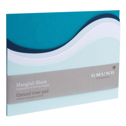 River Pad Notizblock A5 Turquoiseblue in der Gruppe Papier & Blöcke / Schreiben und Notizen / Notizblock und Notizhefte bei Pen Store (127237)