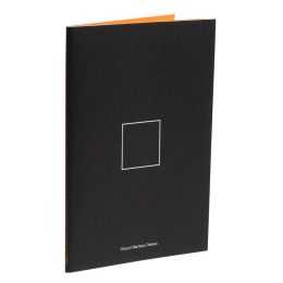 Bauhaus Dessau Schreibheft Square/Orange in der Gruppe Papier & Blöcke / Schreiben und Notizen / Notizblock und Notizhefte bei Pen Store (127242)