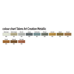 Metallic Hobbyfarbe 30 ml in der Gruppe Basteln & Hobby / Farben / Hobbyfarben bei Pen Store (127545_r)
