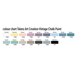 Vintage Chalk Kreidefarbe 100 ml in der Gruppe Basteln & Hobby / Farben / Hobbyfarben bei Pen Store (127563_r)