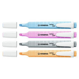 Swing Cool Pastell 4er-Pack no 3 in der Gruppe Stifte / Etikettierung und Büro / Textmarker bei Pen Store (127787)