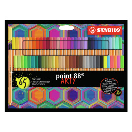 Point 88 Fineliner Arty 65er-Pack in der Gruppe Stifte / Schreiben / Fineliner bei Pen Store (127816)