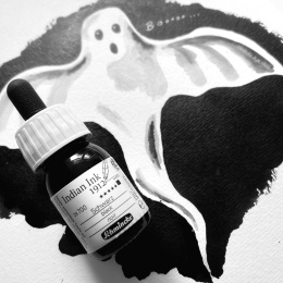 Indian Ink Black 28 ml in der Gruppe Künstlerbedarf / Künstlerfarben / Tusche und Tinte bei Pen Store (128023)